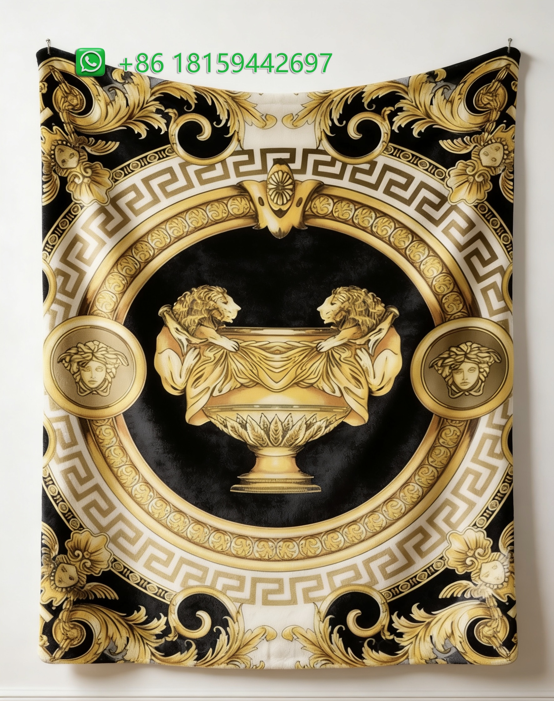 Versace Throw Blankets
